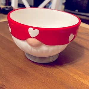 Ready to ship, 7 oz Ceramic Gnome bowl